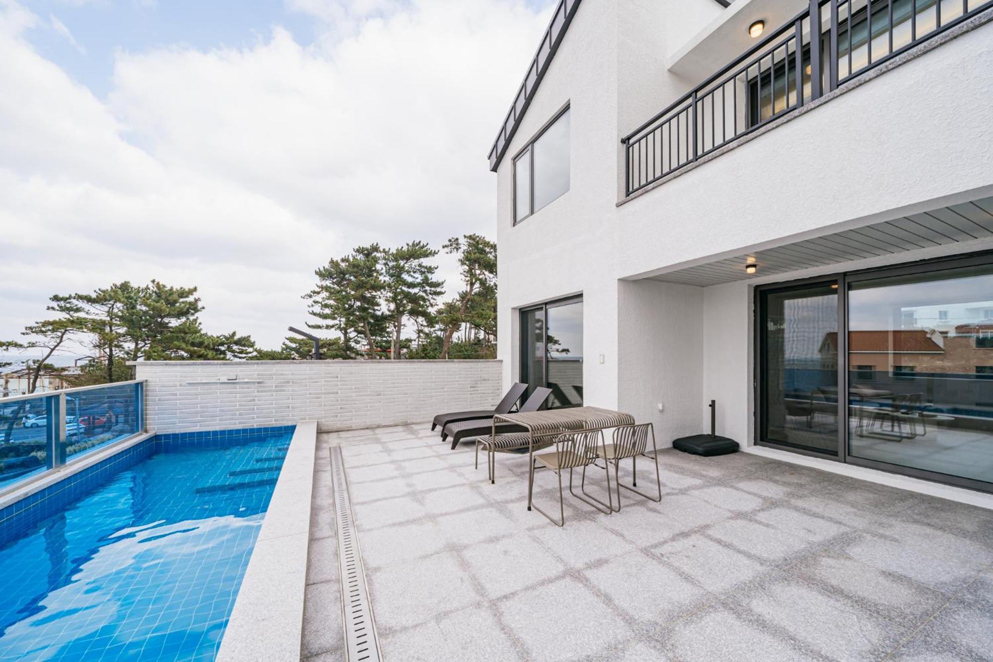 Ddosi Aewol Pool Villa Csedzsu Kültér fotó
